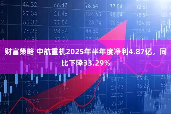 财富策略 中航重机2025年半年度净利4.87亿，同比下降33.29%